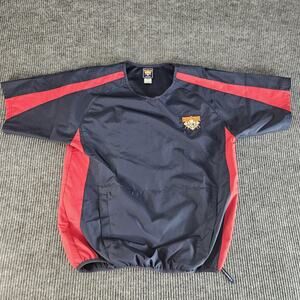 Cooperstown Dreams Park Shirt Mens Small Navy Red Baseball Pullover Youth Camp